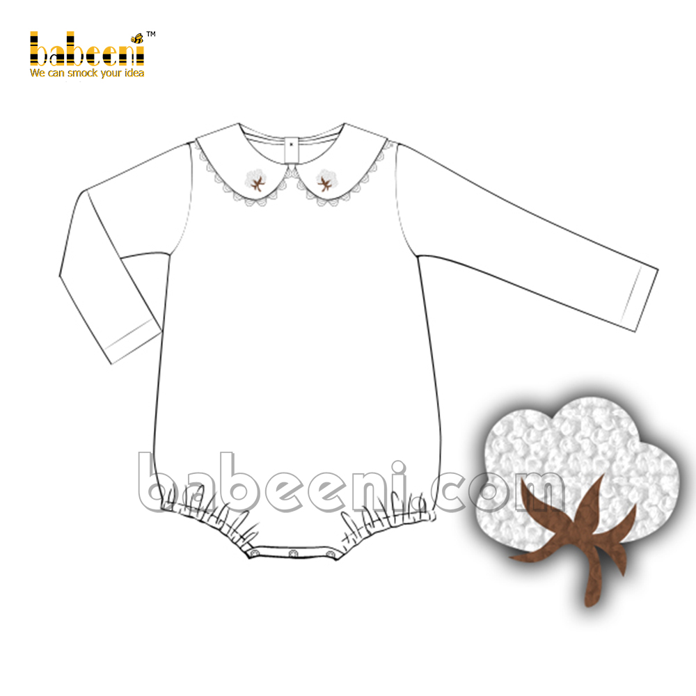 Cotton Flower Girl Bodysuits- KN 215